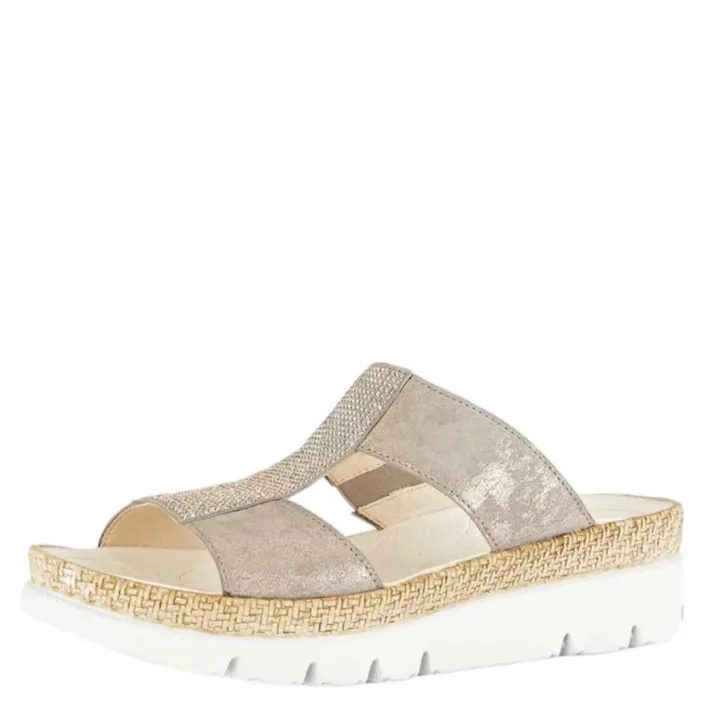 Gabor Mules Leder Beige