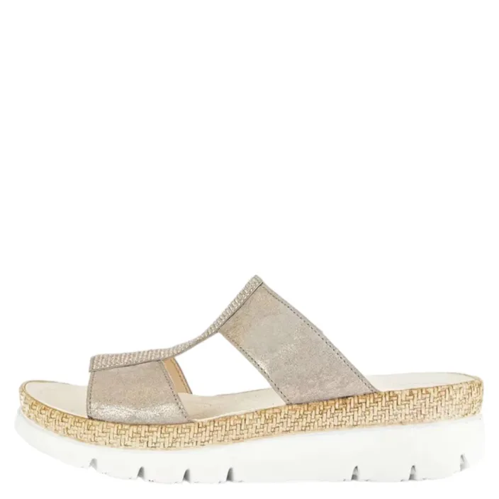 Gabor Mules Leder Beige