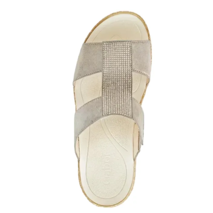 Gabor Mules Leder Beige