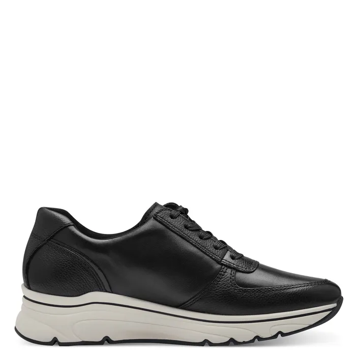 Tamaris PureRelax Sneakers Leer Zwart