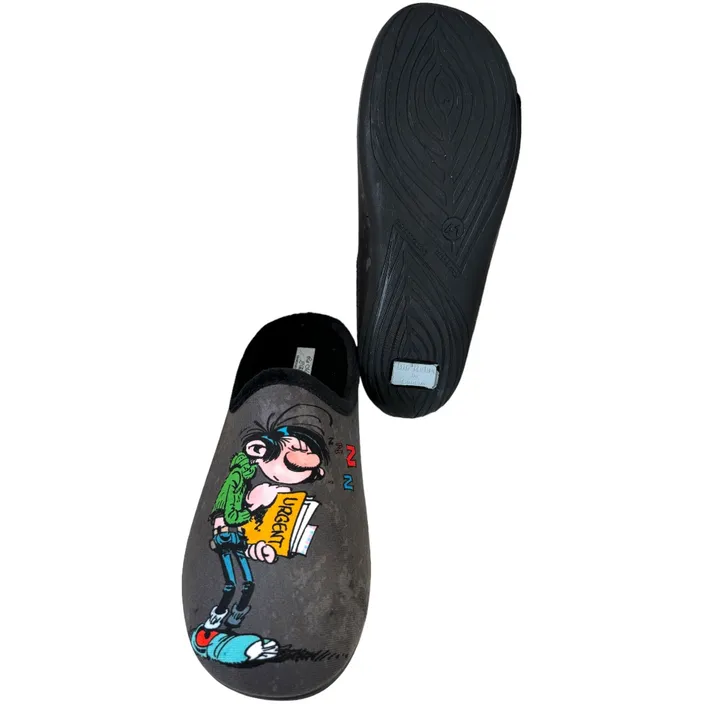 Muil Pantoffels Grijs Textiel