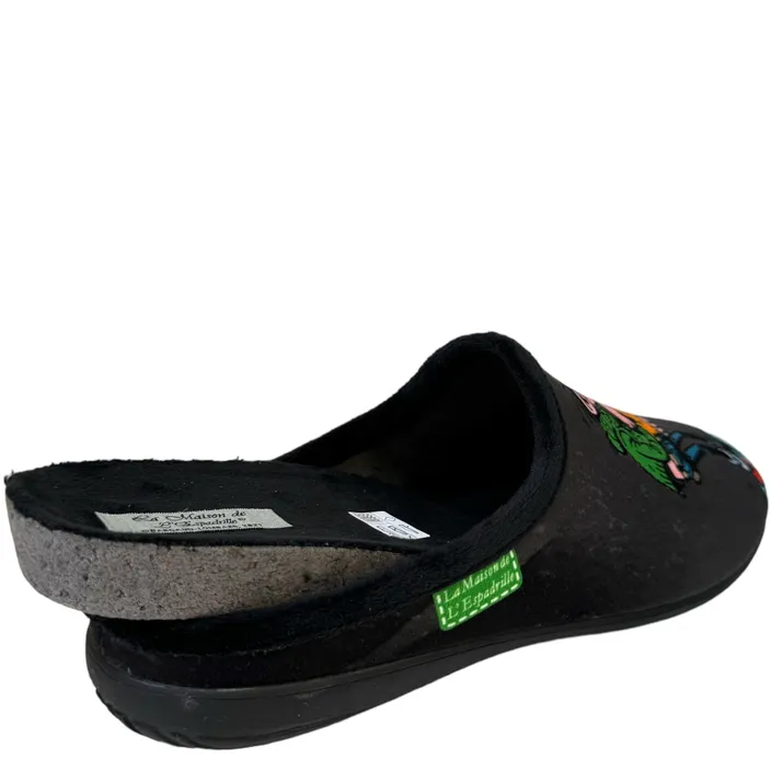 Muil Pantoffels Grijs Textiel