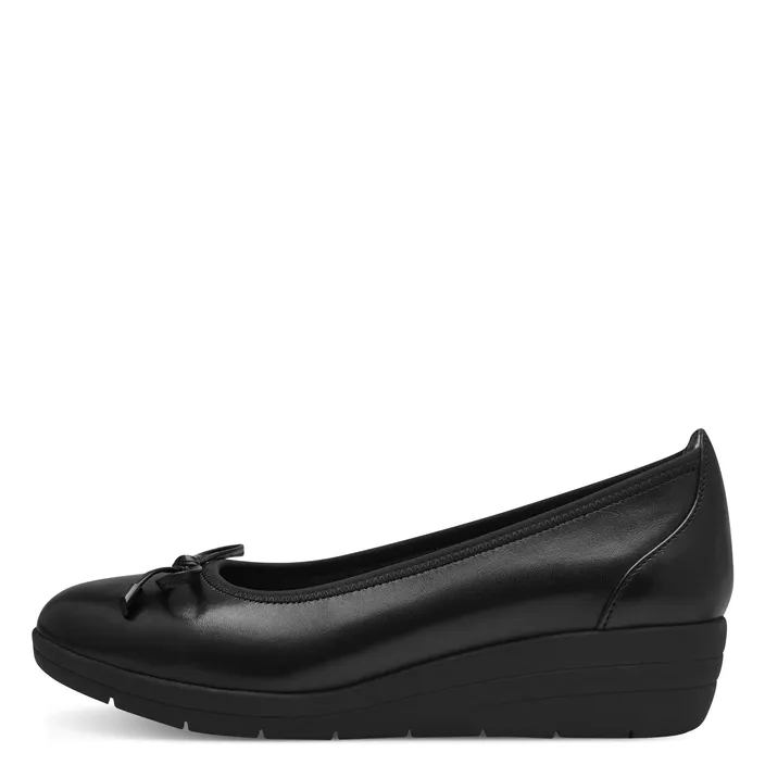 Tamaris Comfort Ballerines Noir Cuir