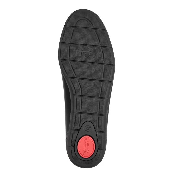 Tamaris Comfort Ballerines Noir Cuir