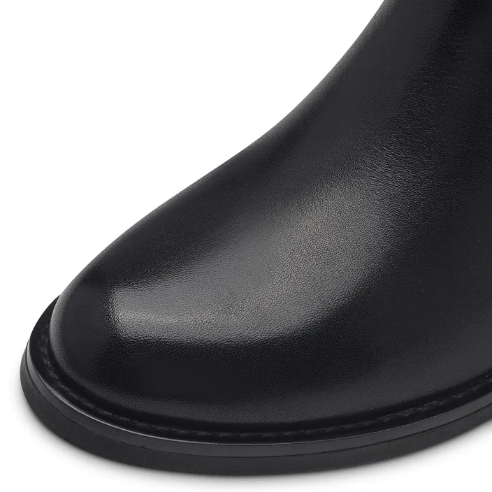 Tamaris Comfort Boots Black Leather Textile