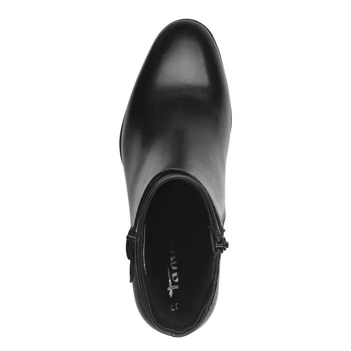Tamaris Bottines Noir Cuir Textile