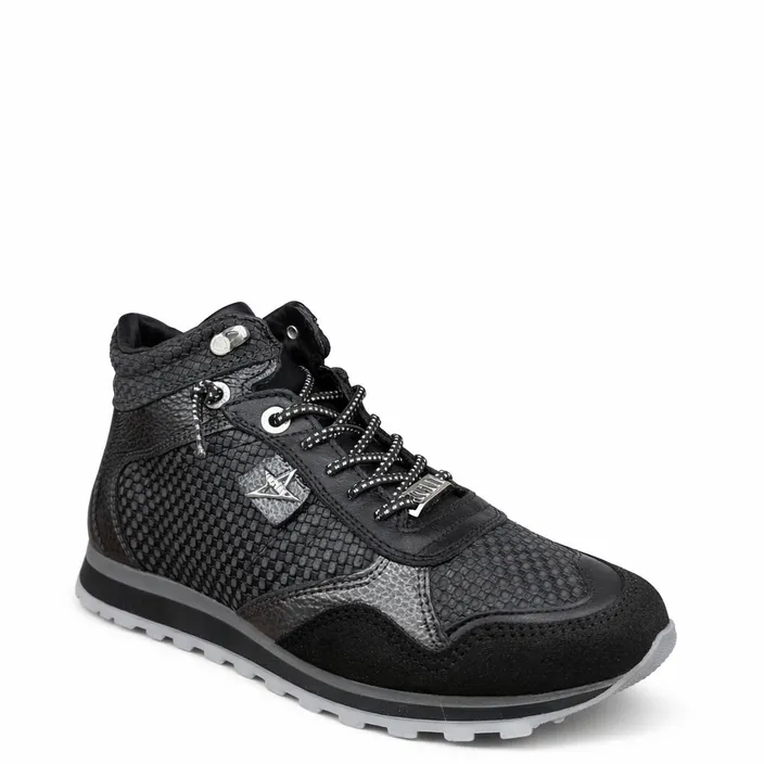 Cetti Sneakers Montantes Noir Cuir