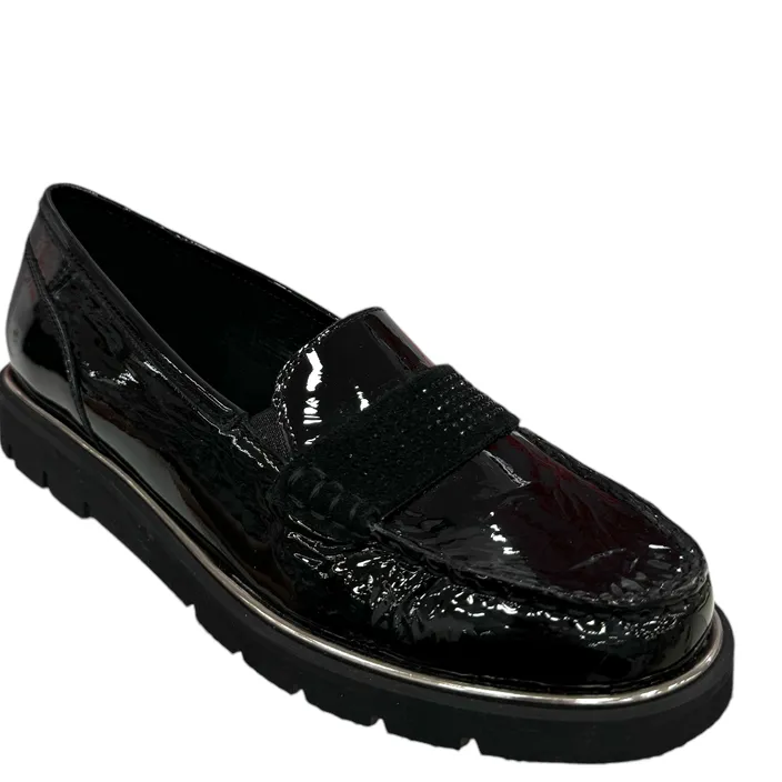 Ara Dallas Loafers Black Leather