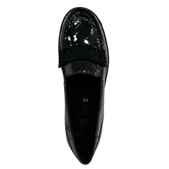 Ara Dallas Loafers Black Leather