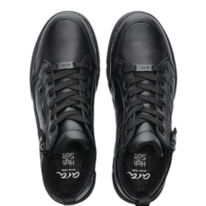 Ara Rom Sport St. Ankle Boots Black Leather