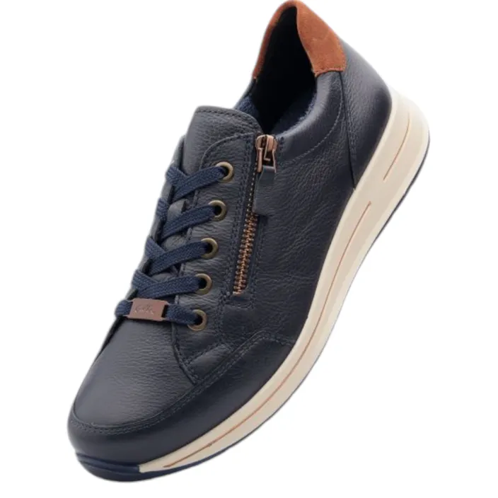 Ara Osaka 2.0 Sneakers Blauw Leer
