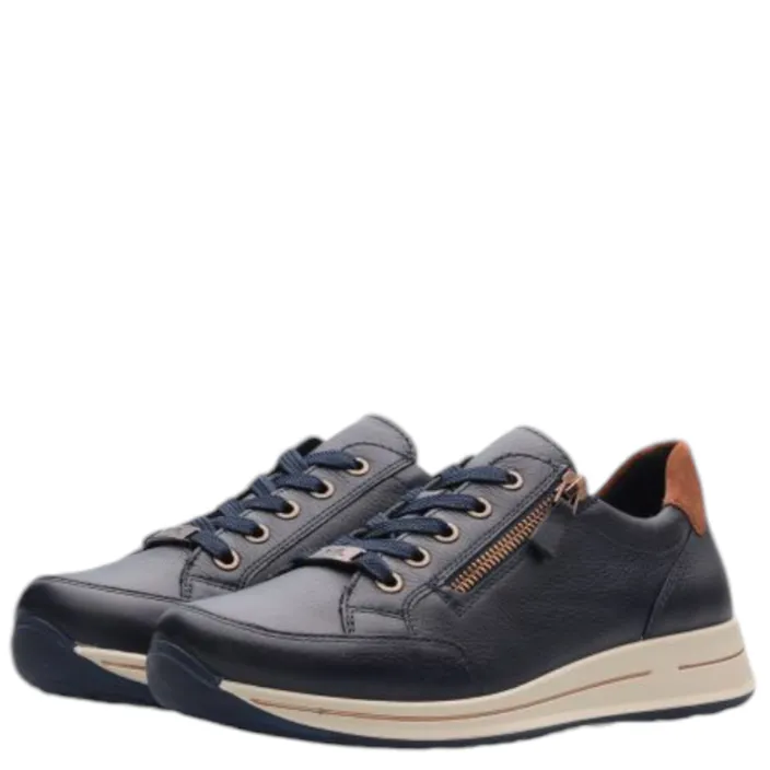 Ara Osaka 2.0 Sneakers Blauw Leer