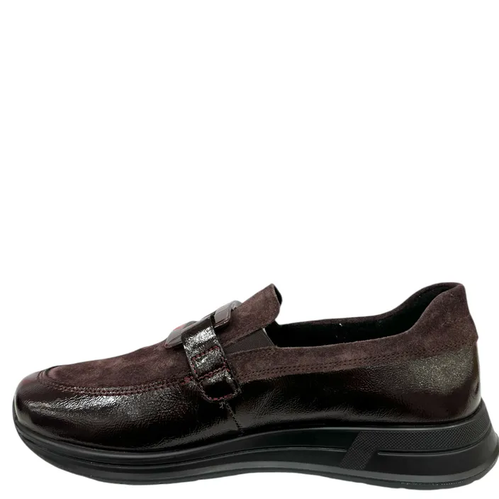 Ara Osaka Loafers Red Leather