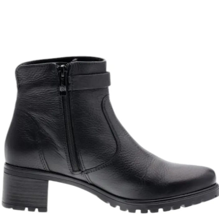 Ara Ronda St. Stiefeletten Schwarz Leder