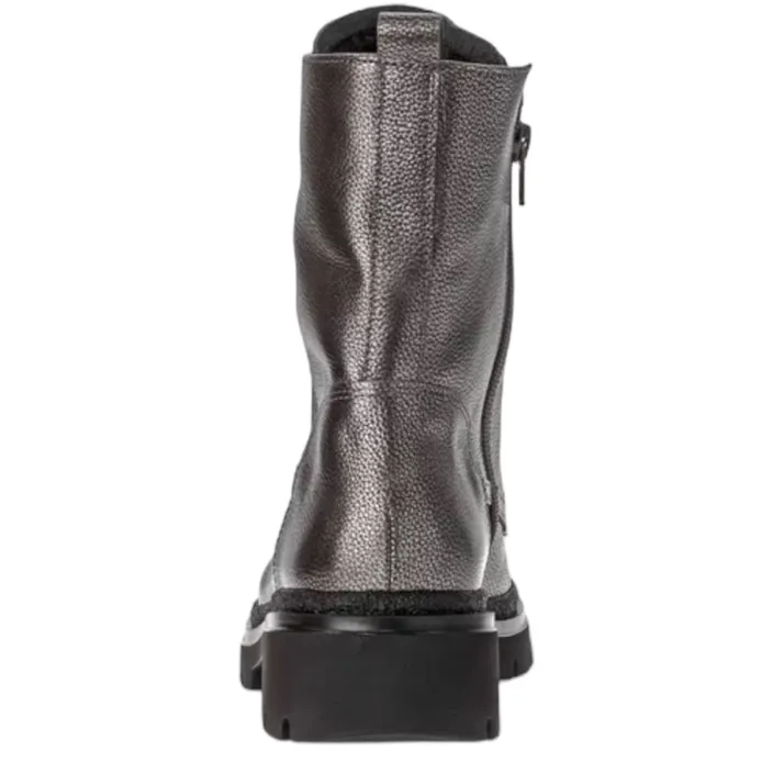 Gabor Comfort Ankle Boots Grey Leather