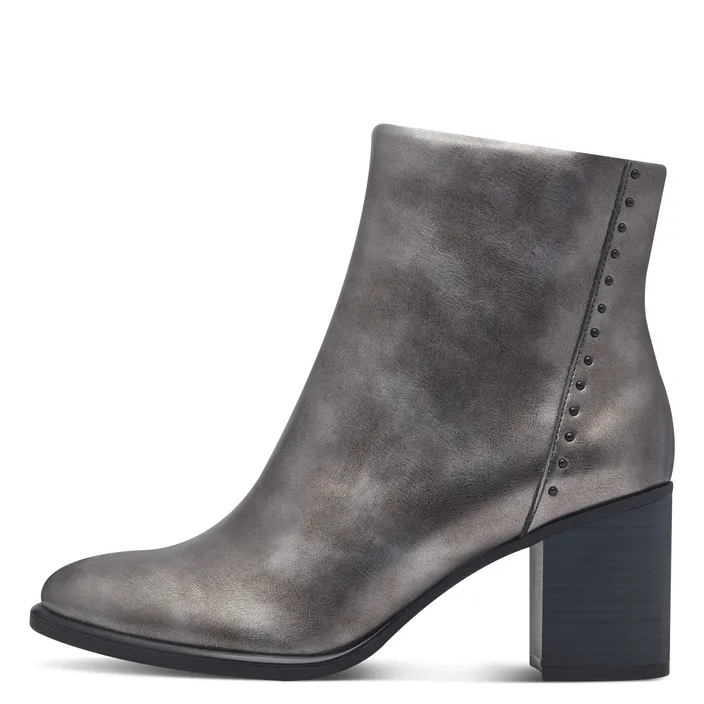 Marco Tozzi Ankle Boots Grey High Heel