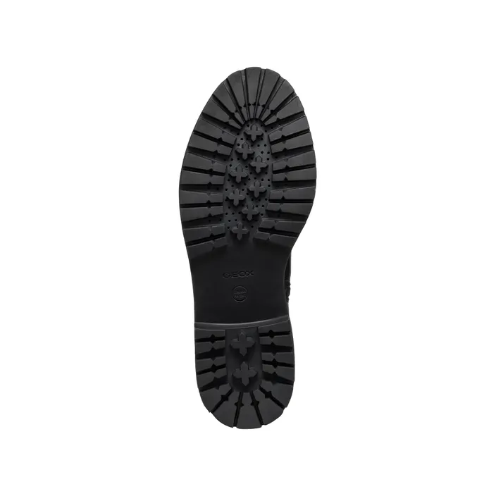 GEOX Iridea Ankle Boots Black Leather