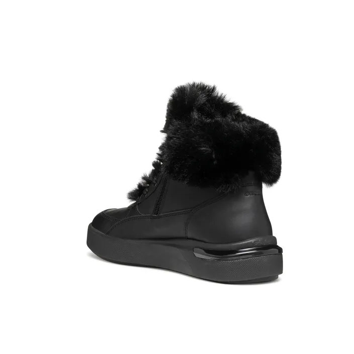 GEOX Dalyla Ankle Boots Black Leather