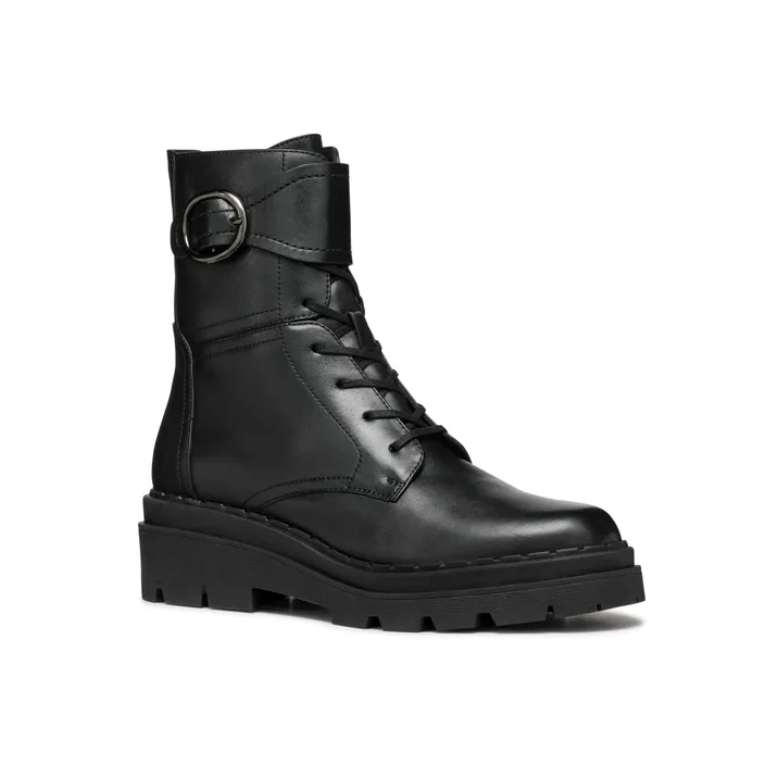 GEOX Felleny B Bottines Cuir Noir