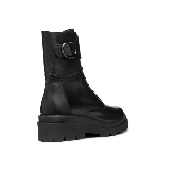 GEOX Felleny B Bottines Cuir Noir