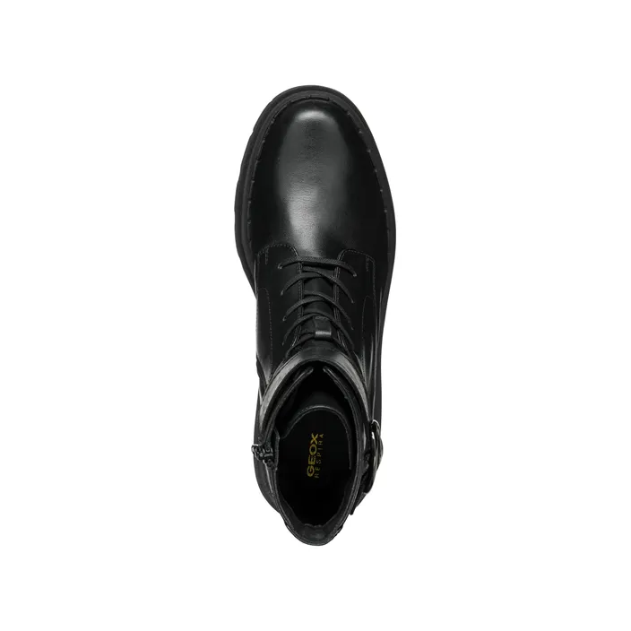 GEOX Felleny B Bottines Cuir Noir