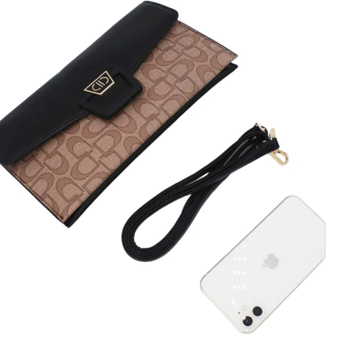 Pochette Enveloppe Zwart