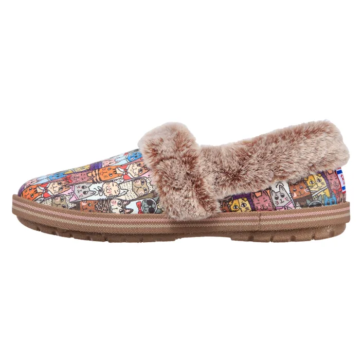 Skechers Chic Cat Pantoffels Multi Textiel