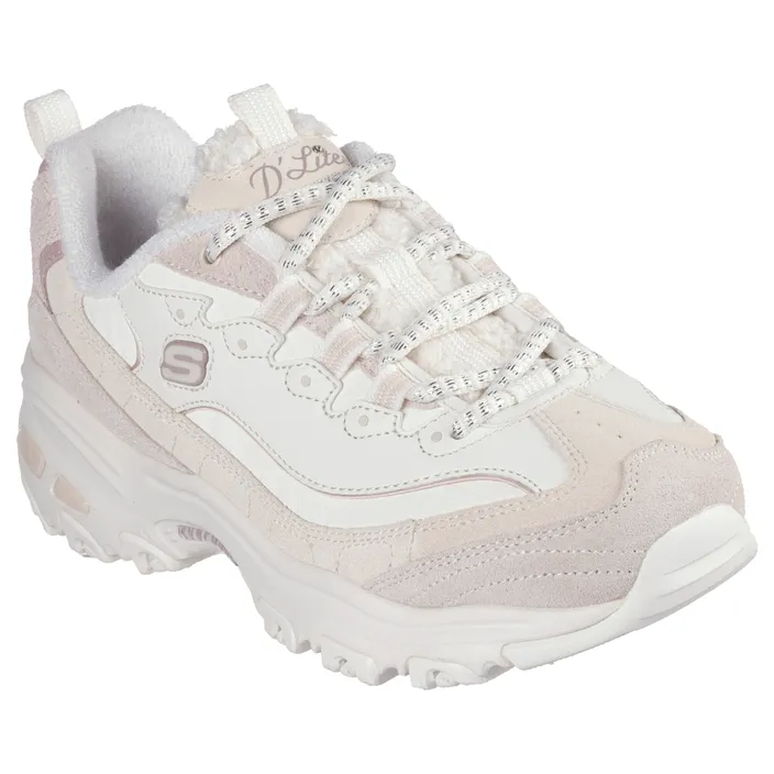 Skechers D'Lites Cold Days Sneakers Wit
