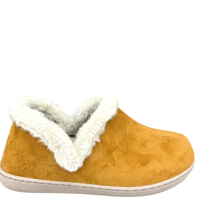 Brinkmann Closed Slippers Brown