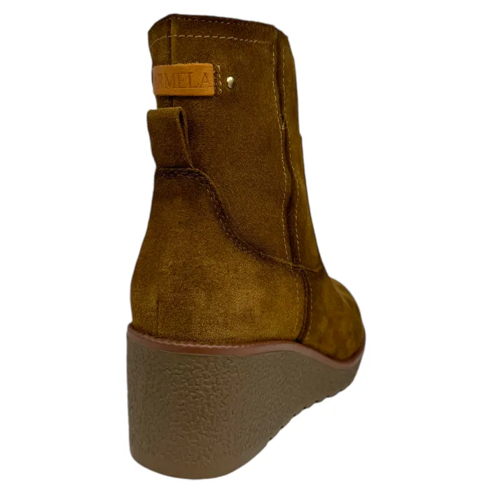 Carmela Bottines Cuir Brun