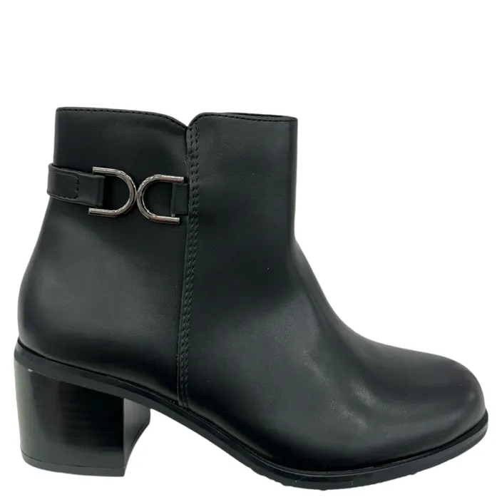 Bottines Noir à Talon