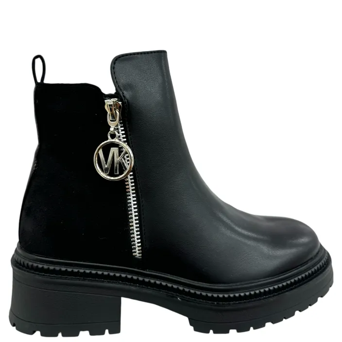 Bottines Noir à Talon