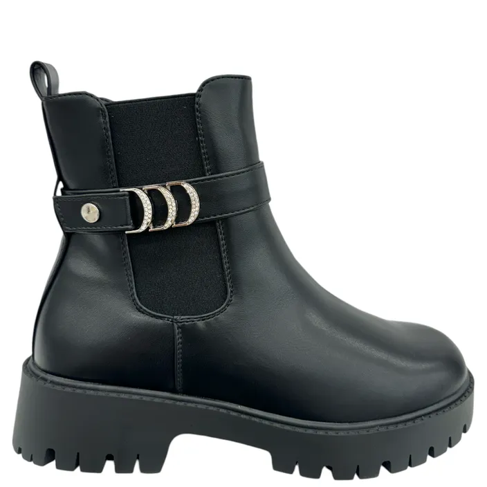 Bottines Noir à Talon