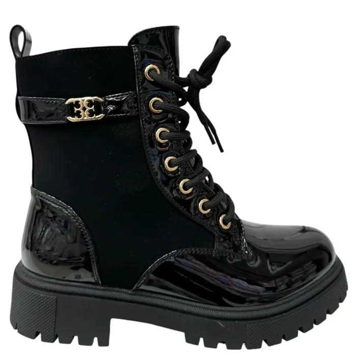 Ankle Boots Black with Heel