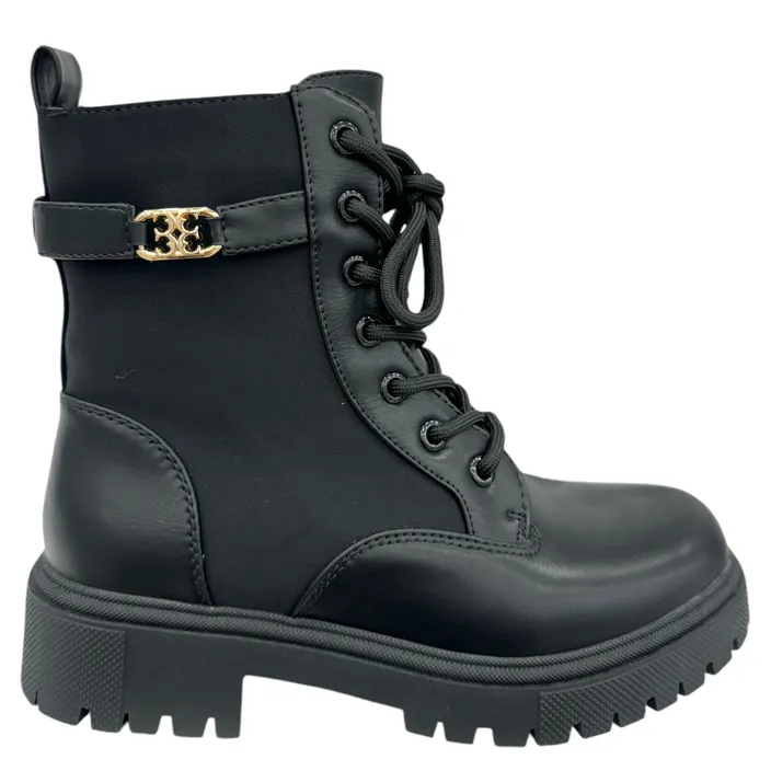Ankle Boots Black with Heel