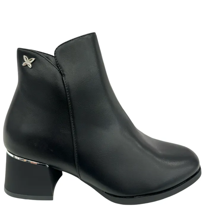 Bottines Noir à Talon