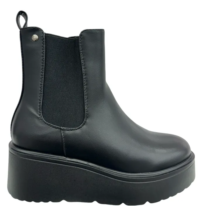 Bottines compensées Noir