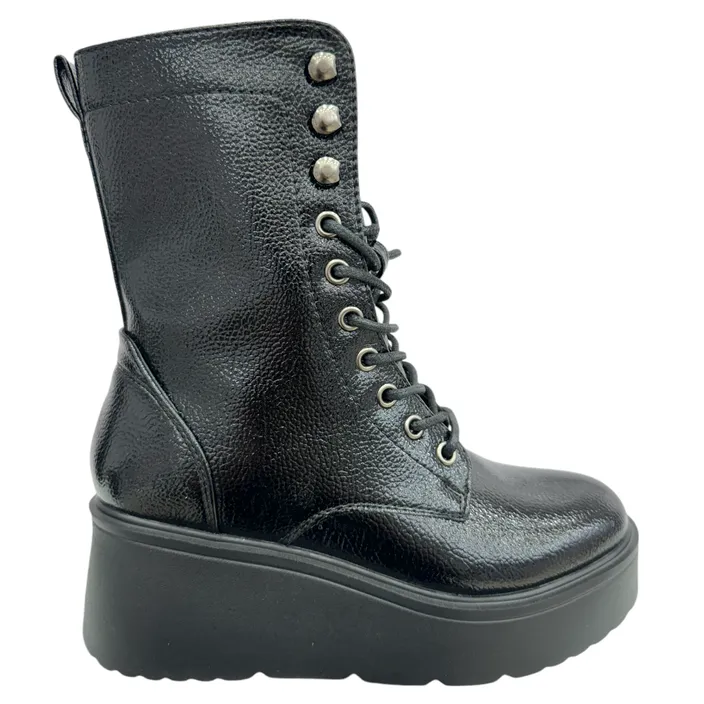 Bottines compensées Noir