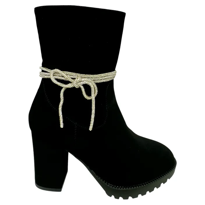 Bottines Noir à Talon