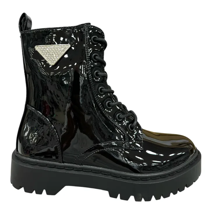 Bottines Noir Verni