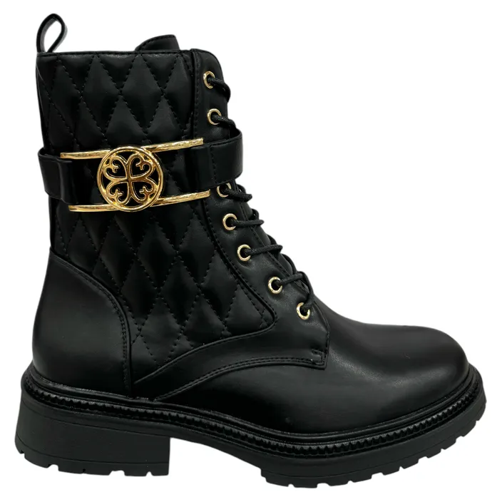 Ankle Boots Black High Heel