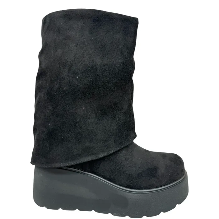 Wedge Boots Black