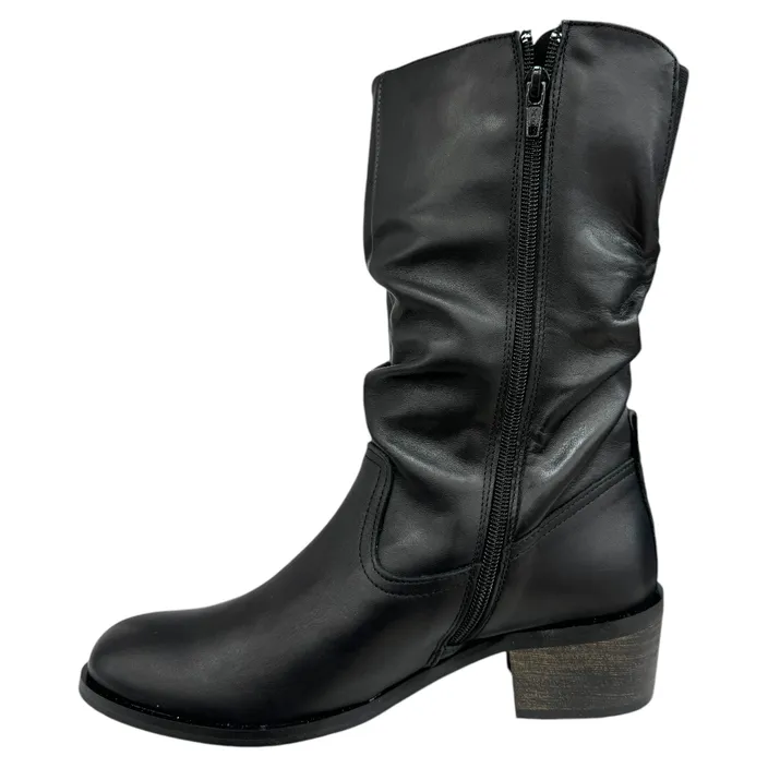 HEE Boots Black Leather