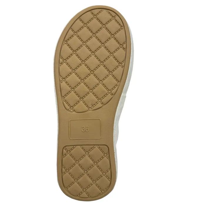 Slippers Mules Blue Textile