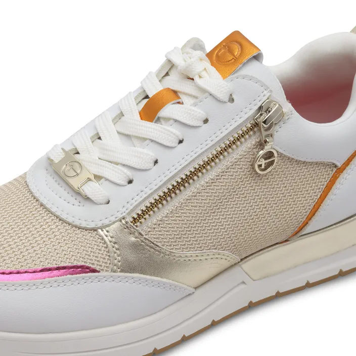 Tamaris Sneakers White Gold