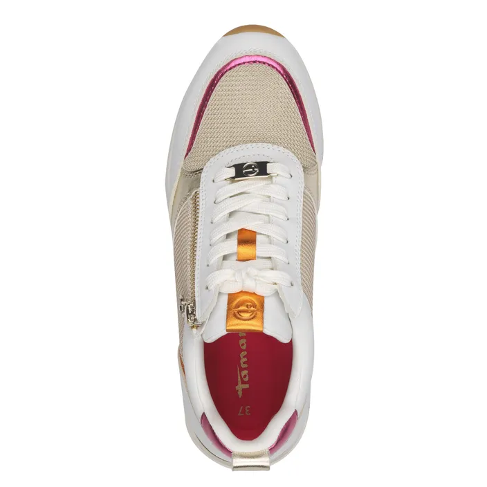 Tamaris Sneakers White Gold