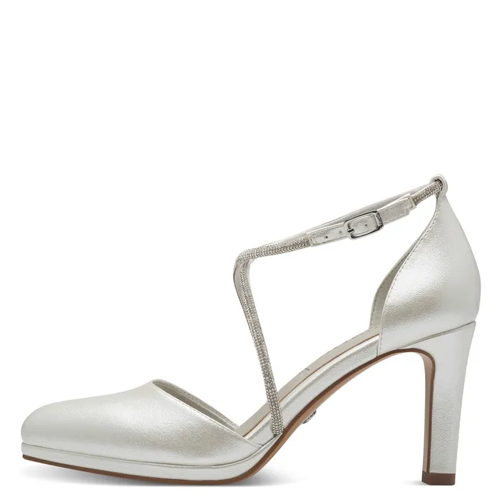 Tamaris Escarpins Blanc