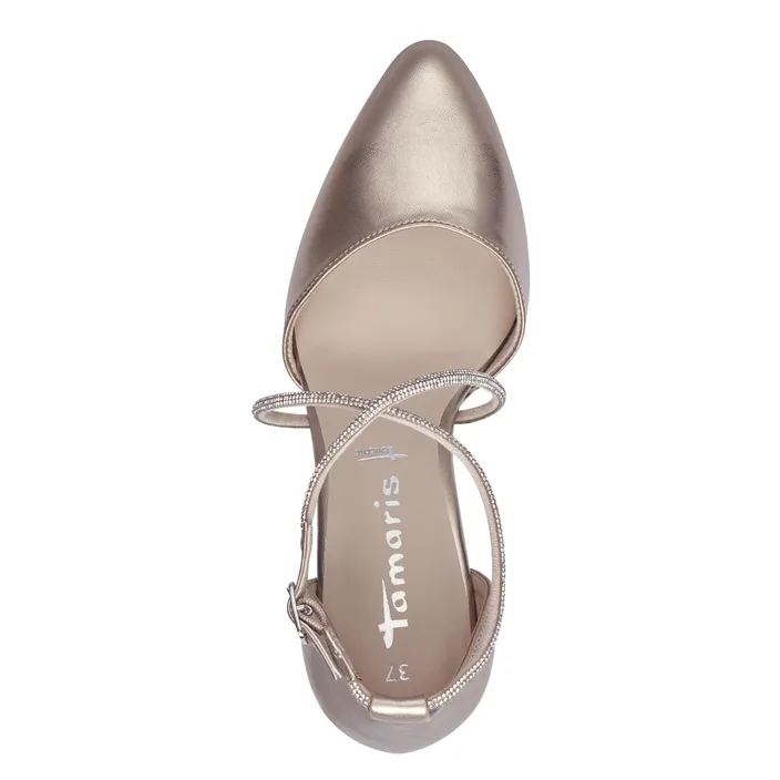 Tamaris Escarpins Or