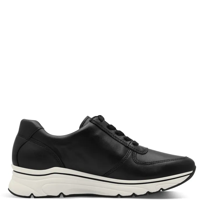 Tamaris PureRelax Sneakers Zwart Leer