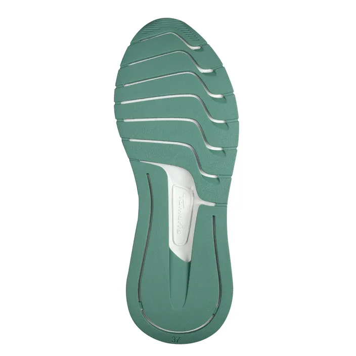 Tamaris Sneakers Vert Textile